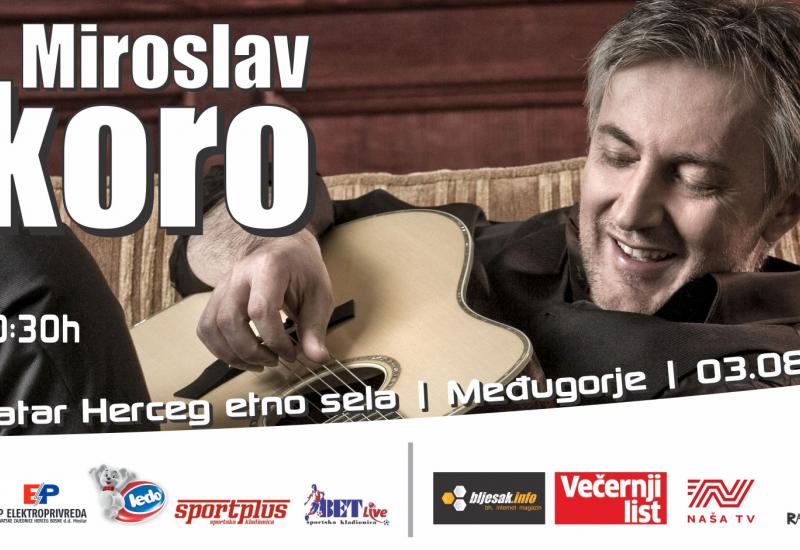 Veliki koncert Miroslava Škore u Herceg Etno selu Međugorje