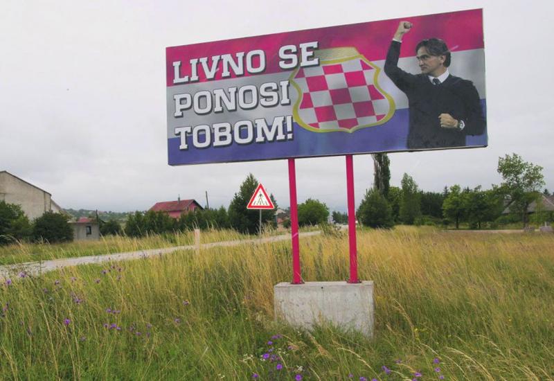 Poruka Daliću na billboardu: Livno se ponosi tobom!