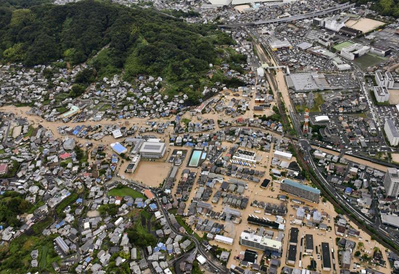 Najmanje 80 mrtvih u poplavama u Japanu