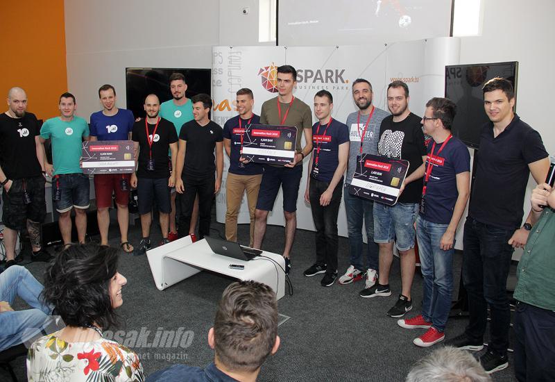 Proglašenje pobjednika drugog Innovation hackathona u Sparku - Nakon 24-satnog natjecanja SPARK dobio pobjednike