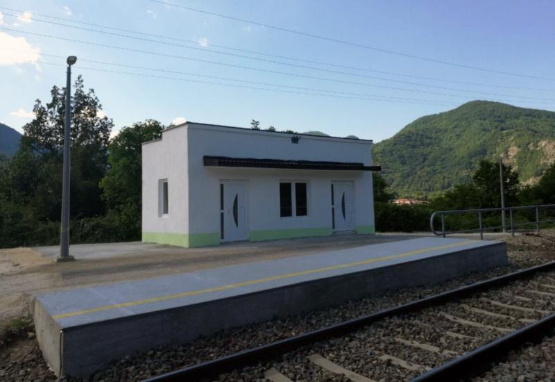 Obnovljeno Željezničko stajalište u Jablanici - U petak svečani doček vlaka u Jablanici