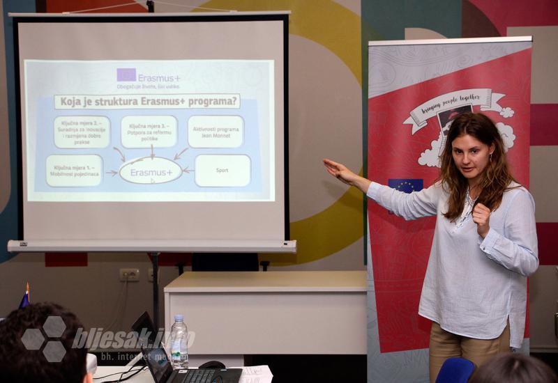 Mostar: Mladi učili o Erasmus + programu