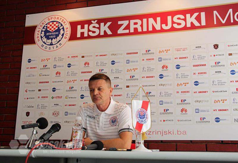 S konferencije za medije HŠK Zrinjski - Ante Miše uvjeren u pobjedu: Idemo u drugo pretkolo Lige prvaka