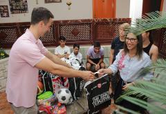 Olimpijac donirao sportsku opremu Dječjem domu Mostar