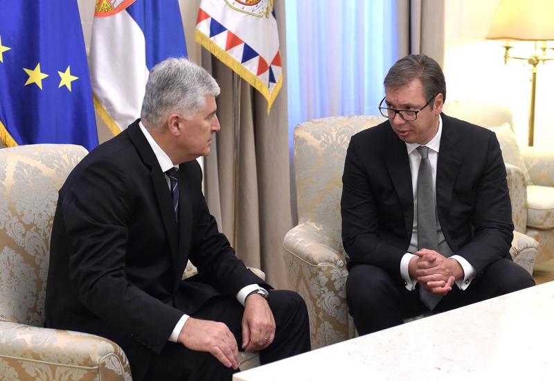 Čović s Vučićem o izborima i stabilnosti u regiji