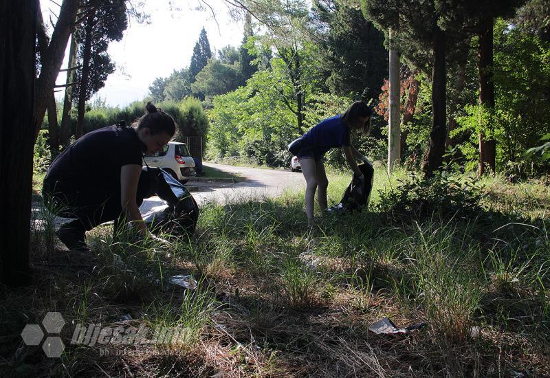 Akcija  - Volonteri u akciji čišćenja pluća grada Mostara