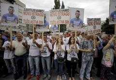 Više tisuća ljudi na prosvjedu "Pravda za Dženana" u Sarajevu