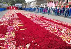 Ekvador: Napravljen najveći cvijetni aranžman