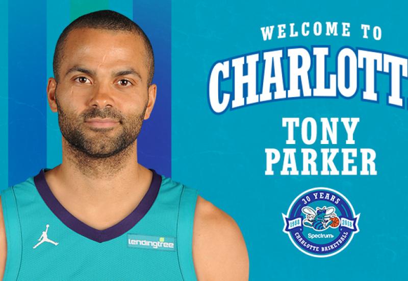 Tony Parker - Tony Parker službeno igrač Charlotte Hornetsa