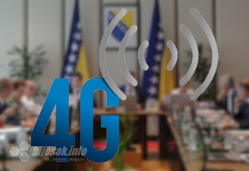 Vijeće ministara želi ubrzati aktivnosti za uvođenje 4G mreže