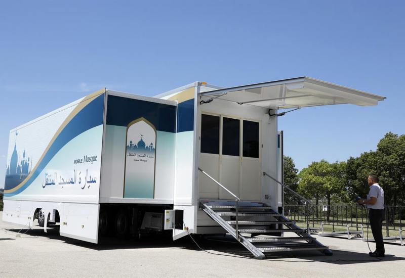 Predstavljena mobilna džamija za Olimpijske igre u Tokiju