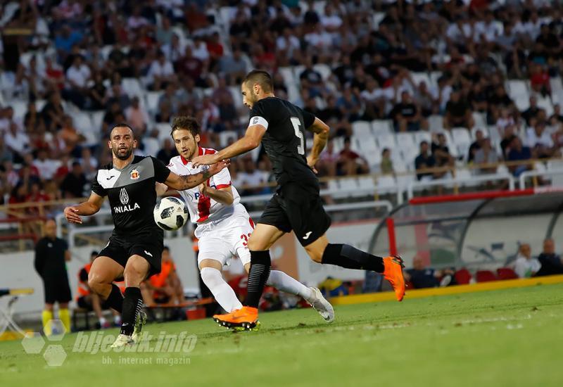 Bencun pokušava proći pored Zerafae - Zrinjski u 90. minuti prokockao pobjedu protiv Vallette