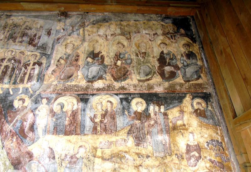 Freske u manastiru Blagoveštenje - Ovčar Banja: Sa Ovčara i Kablara monahinja progovara