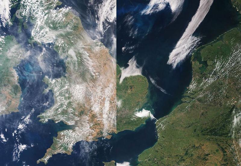 Satelitske snimke otkrivaju drastične posljedice klimatskih promjena