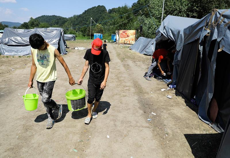 Teški uvjeti u migrantskom kampu: Ljudi u BiH su dobri, ali želimo ići dalje