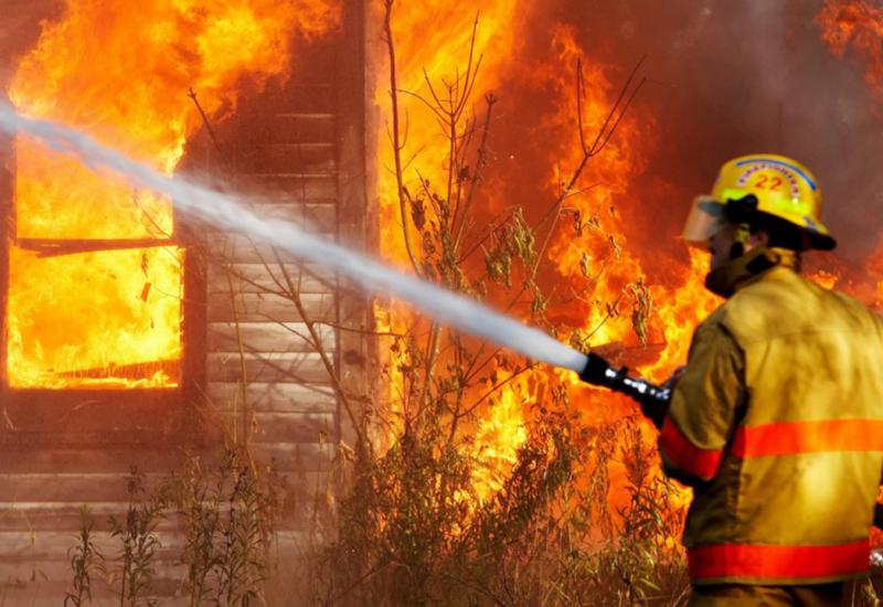 Požar na obiteljskoj kući u Čapljini