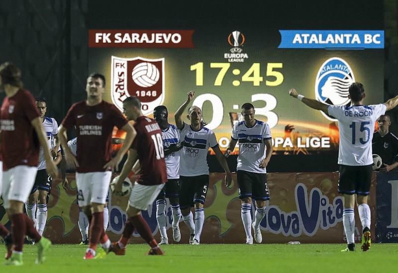 Atalanta deklasirala Sarajevo s visokih 8:0