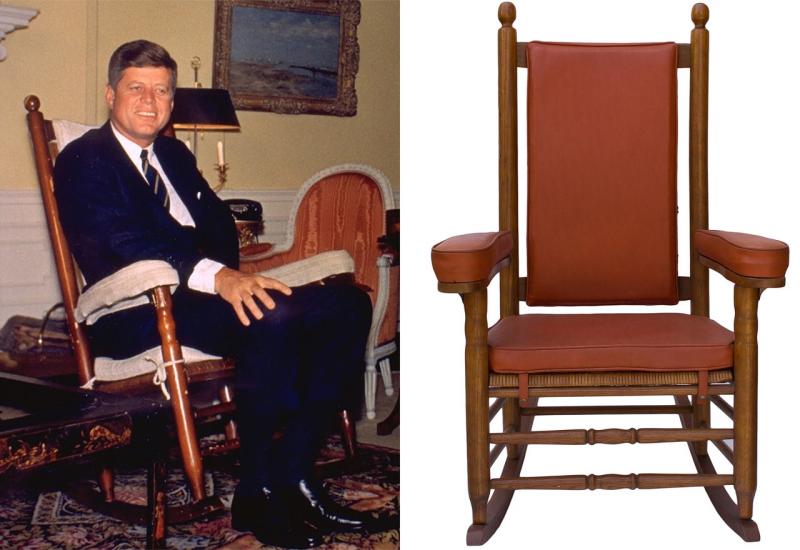 Kenedijeva stolica za ljuljanje prodana na aukciji