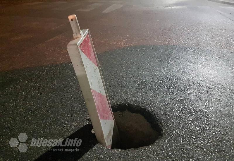 Pojavila se još jedna misteriozna rupa u Mostaru