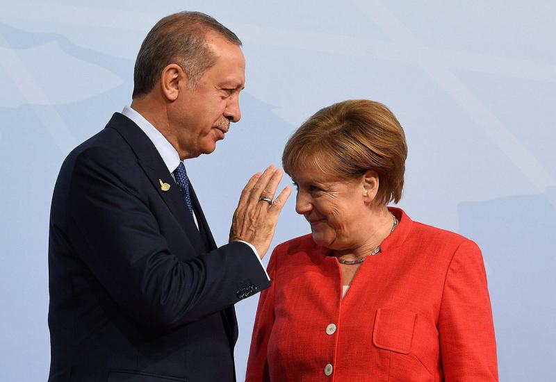 Erdogan i Merkel - Erdogan u Njemačkoj: Ratne sjekire, policija na nogama…