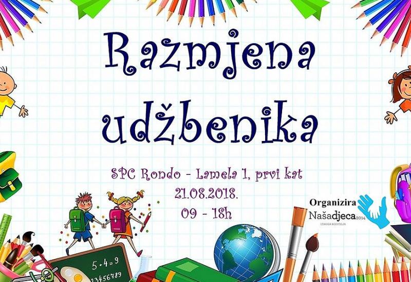 Razmjena udžbenika u Mostaru: Djeca se uče štedjeti i čuvati svoje udžbenike