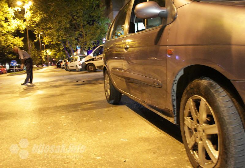 Sudar u Splitskoj ulici - Mostar: U sudaru automobila i motocikla ozlijeđena jedna osoba