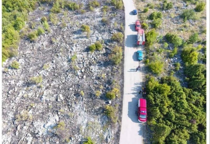 Požar u Dobrom Selu - Čitluk: Oko 1000 hektara šume izgorjelo u požaru