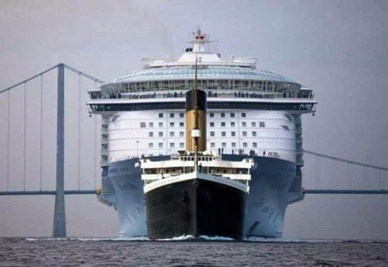 Veličina Titanika naspram modernog kruzera - Stvari koje iznenađujuće su veće nego što ste mislili