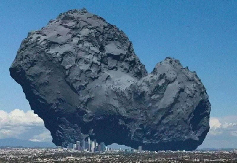 Komet naspram Los Angelesa - Stvari koje iznenađujuće su veće nego što ste mislili