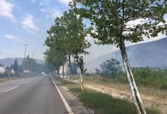 Mostar: Požar u naselju Karašebeš