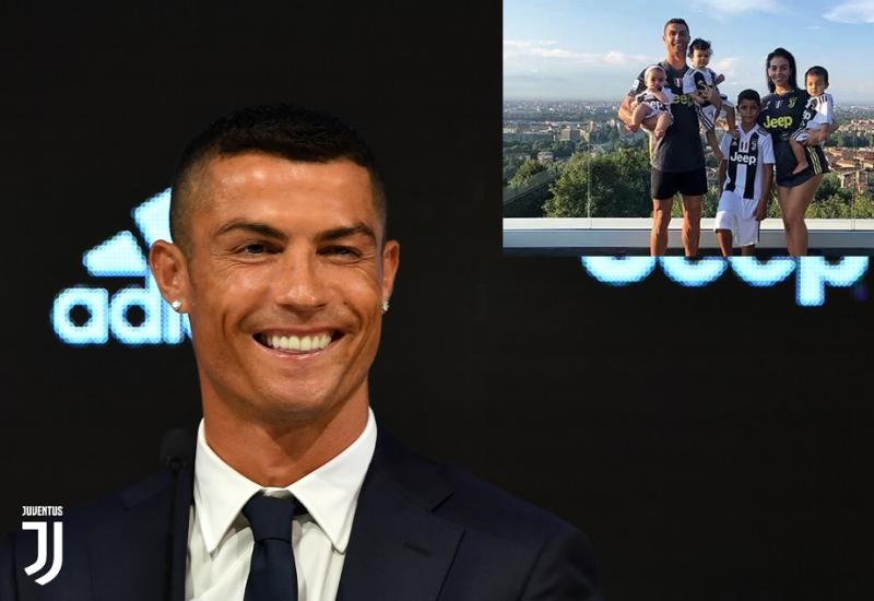 Bianconeri: Ronaldova čitava obitelj pozirala u dresovima Juventusa