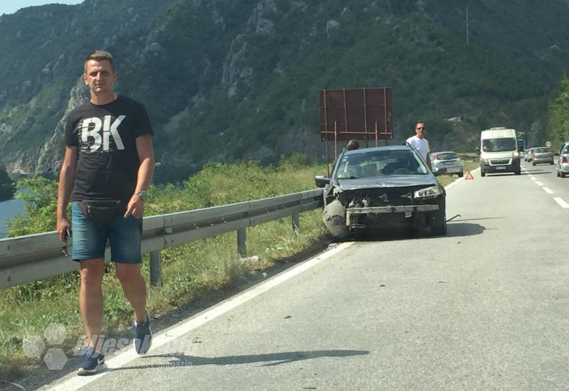 Prometna nesreća - Mostar – Jablanica: U prometnoj ozlijeđene tri osobe