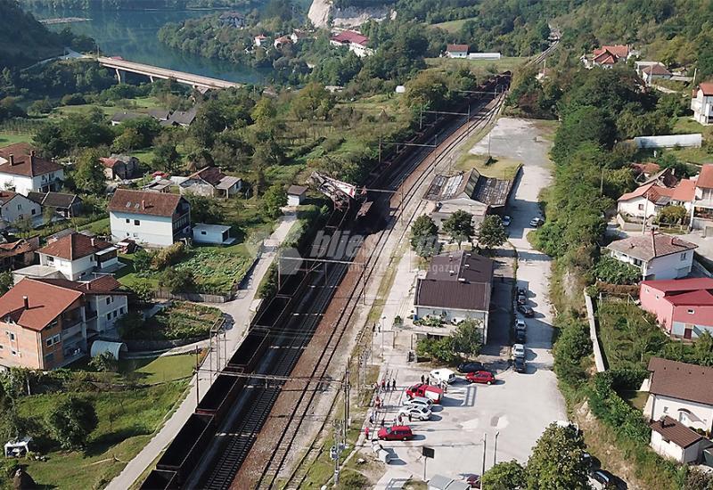 Stravične scene na mjestu nesreće u Donjoj Jablanici - HNŽ: Na prugama u tri mjeseca život izgubile četiri osobe