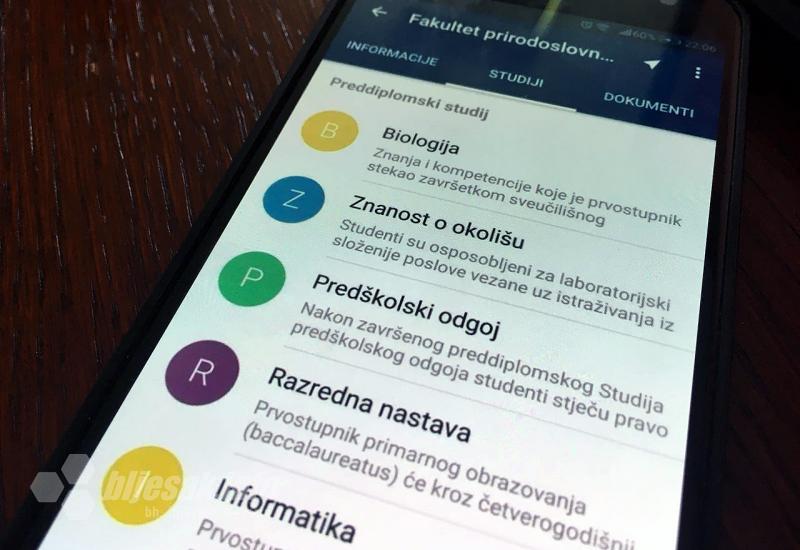 Mobilna aplikacija Sveučilišta u Mostaru - Studenti mostarskog Sveučilišta dobili mobilnu aplikaciju, ubrzo i za iOS