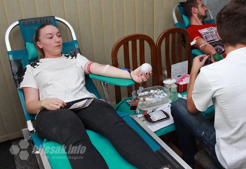 Široki Brijeg: U akciji dobrovoljnog darivanja krvi prikupljeno 78 doza