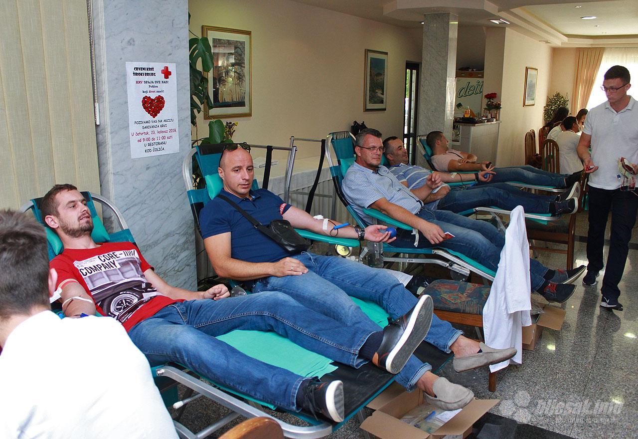 Å iroki Brijeg: U akciji dobrovoljnog darivanja krvi prikupljeno 78 doza