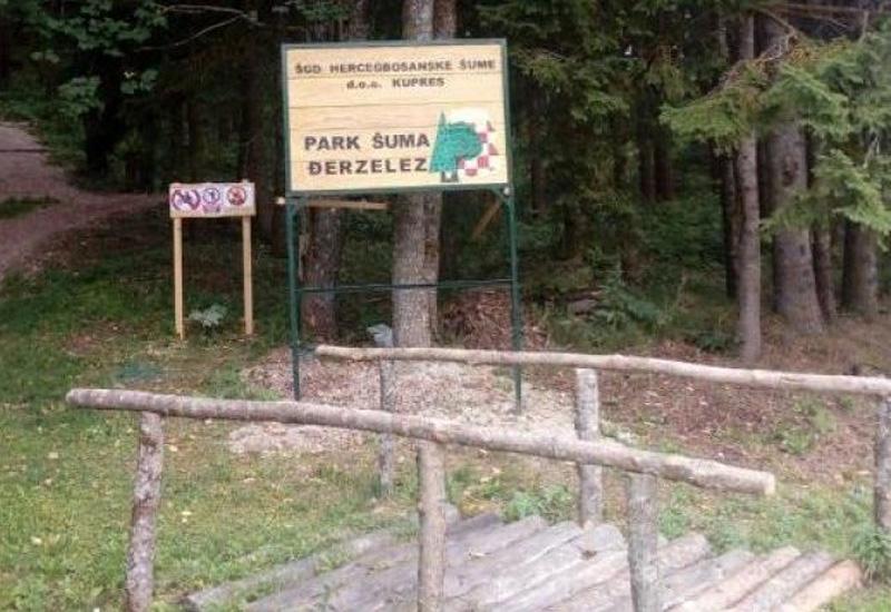 Park šuma Đerzelez - Ponos Kupresa: Završeno uređenje park-šume Đerzelez