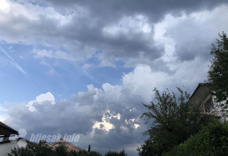 U Hercegovini veći dio dana oblačno