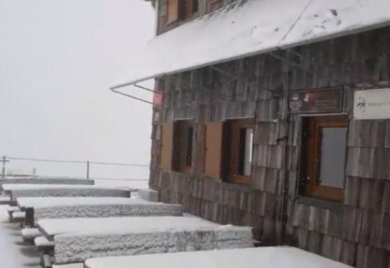 Pao snijeg u Sloveniji