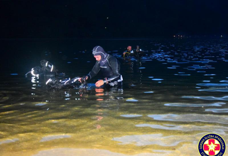 Noćni zaron - GSS održao trening kamp na Boračkom jezeru