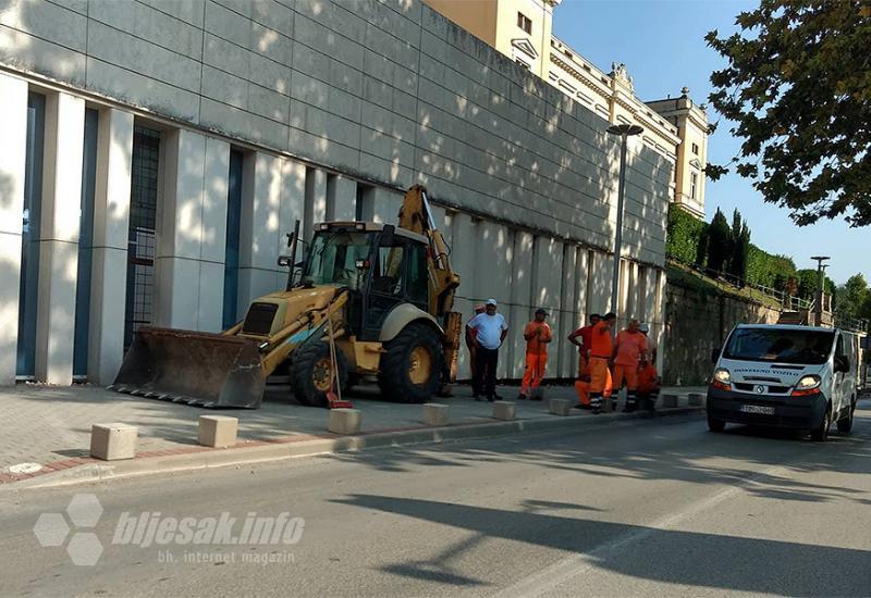 Zbog radova privremena regulacija prometa na ulazu u Mostar