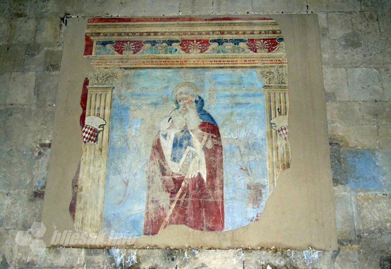 Jedna od Freski u Gospinoj crkvi - Colle di Val d