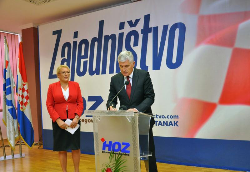 Bradara i Čović na predstavljanju programa - HDZ predstavio program za razvoj i o(p)stanak