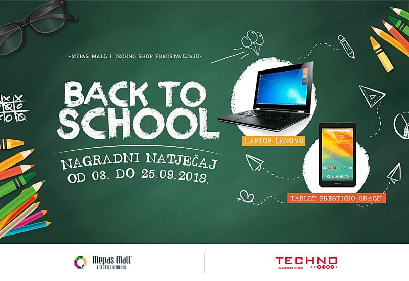Back to school - BACK TO SCHOOL: Nagradni natječaj od 03. do 25.09.2018.
