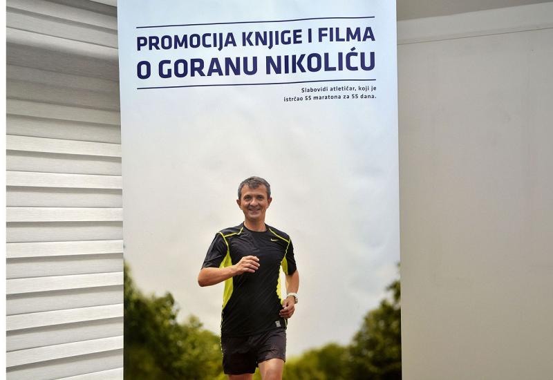 Mostar: Predstavljeni film i knjiga o slabovidnom maratoncu koji je istrčao 55 maratona u 55 dana