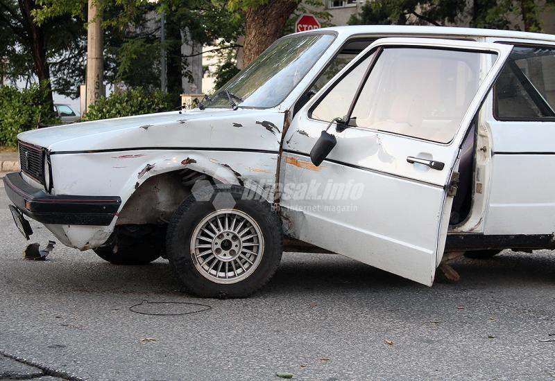 Mostar: U sudaru Golfa I i Renaulta ozlijeđene dvije osobe
