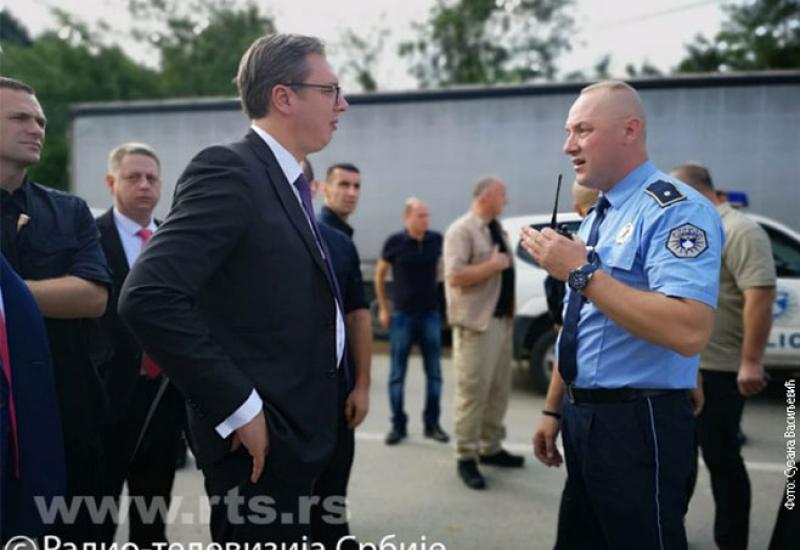 Kosovska policija vratila Vučića