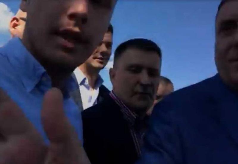 Stanivuković i Dodik - Privedeni nakon što su krenuli na Dodika kamenjem