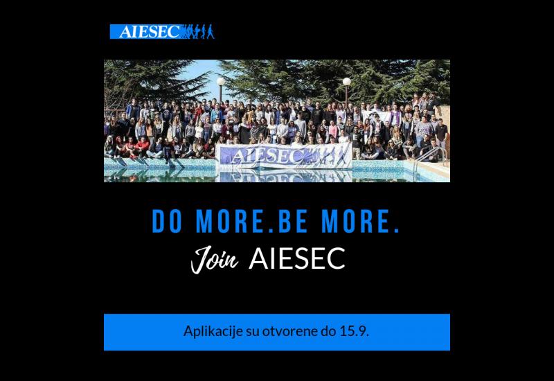 Studenti, iskoristite slobodno vrijeme produktvno - postani AIESECeri