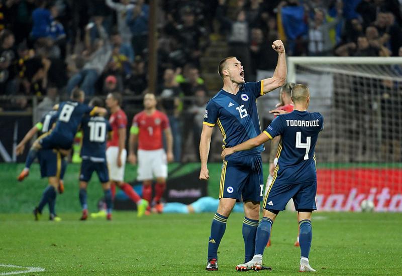 BiH - Austrija 1:0 - Hrvatska nositelj u kvalifikacijama za EURO; BiH u drugoj jakosnoj skupini